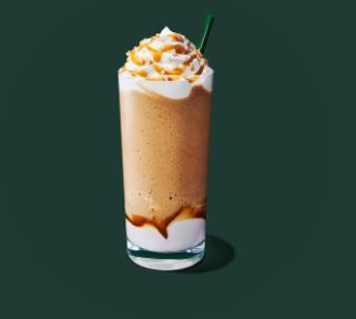 Starbucks Frappuccino Menu